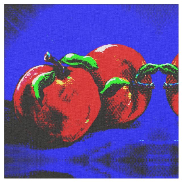 Tecido Maçãs vivas (Detalhe)