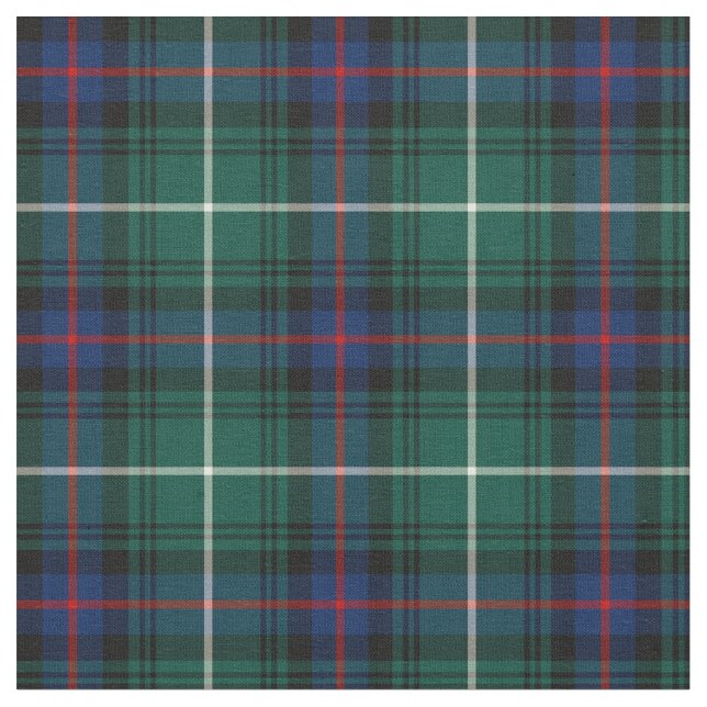 Tecido MacDonald do Isles Tartan (Detalhe)