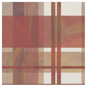 Tecido Madras Xadrez Cair Vermelho