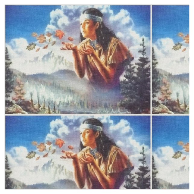 Tecido Mãe Natureza (Detalhe)