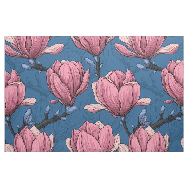 Tecido Magnolia Jardim (Fat Quarter)