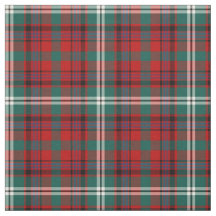 Maguire Tartan Pattern Red Irish Xadrez