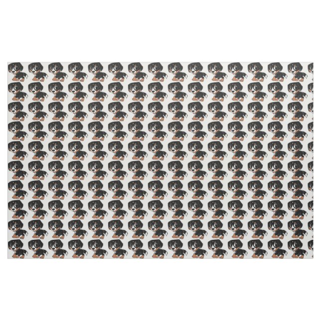 Tecido maiores desenhos animados suíços do cão da (Jarda)