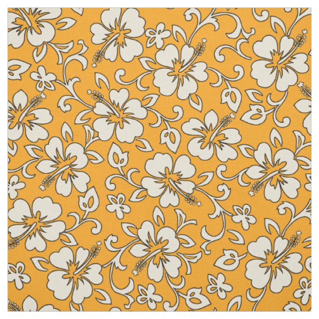 Tecido Malia Hibiscus Hawaiian Pareau Impressão (Modelo)