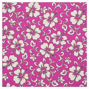 Tecido Malia Hibiscus Hawaiian Pareau Impressão