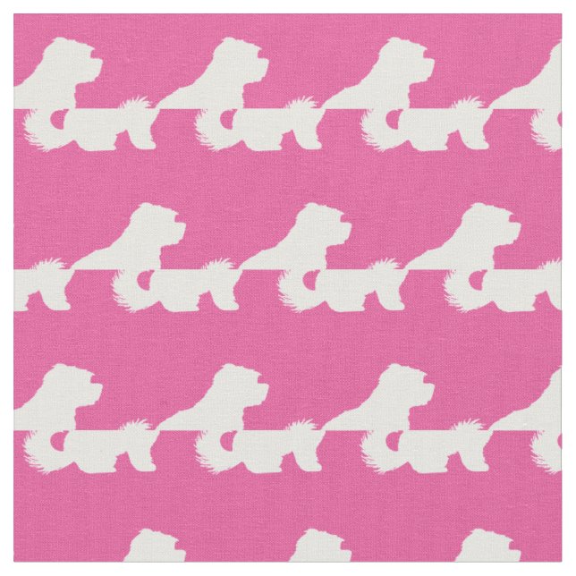 Tecido Maltês - Silhout Pet Pink (Detalhe)