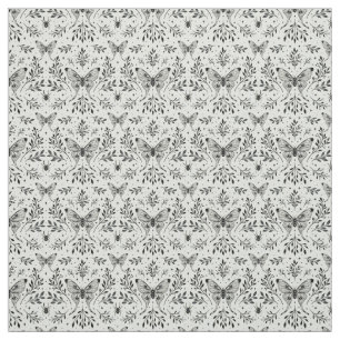 Tecido Mama Magia Preta e Branca