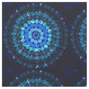 Tecido Manchas Azuis,