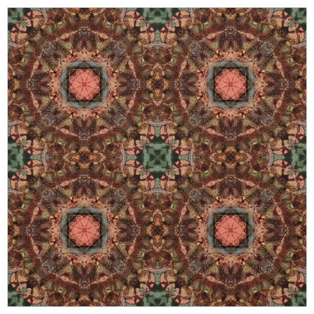 Tecido Mandala influenciada oriental da estrela e azulejo (Modelo)