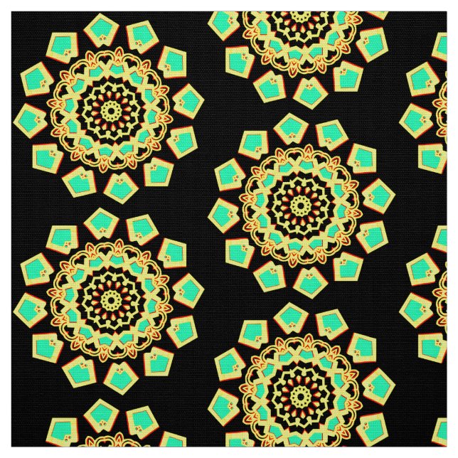 Tecido Mandala Padrão 110714(014) (Modelo)