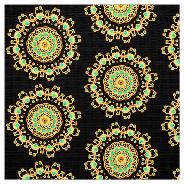 Tecido Mandala Padrão 110714(017) (Modelo)