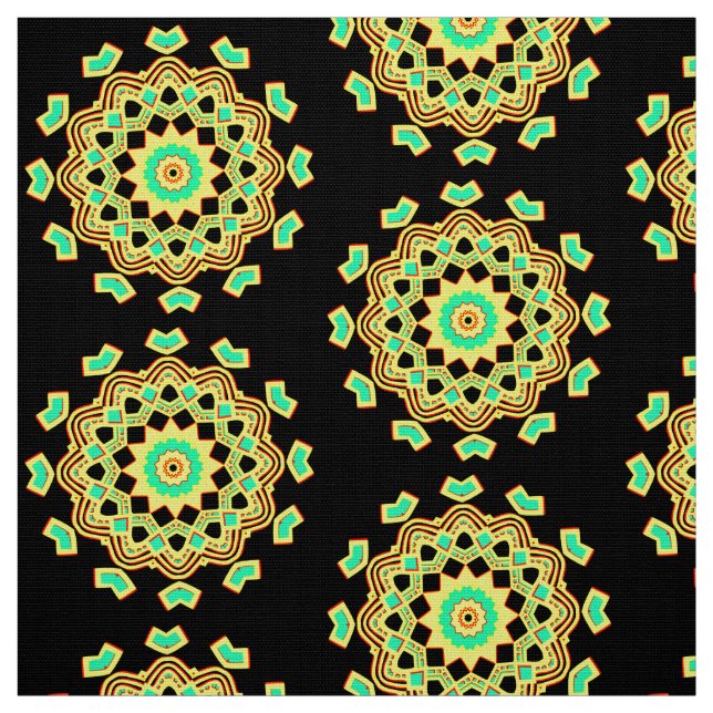 Tecido Mandala Padrão 110714(02) (Modelo)