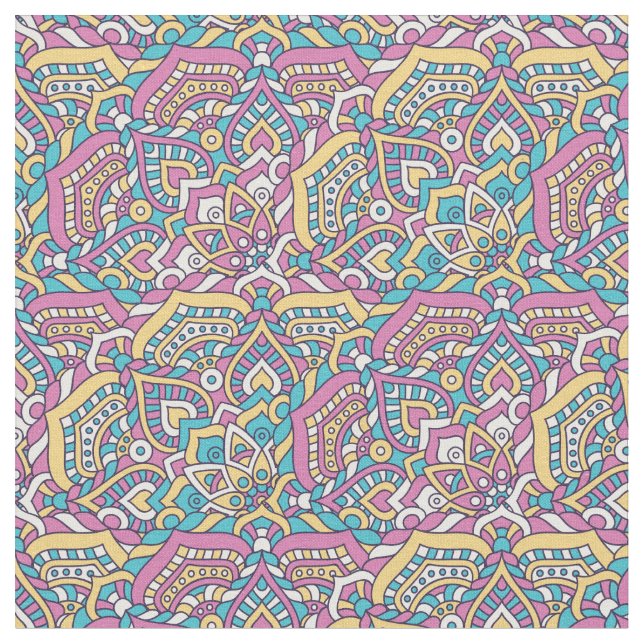 Tecido Mandala Pattern (Detalhe)