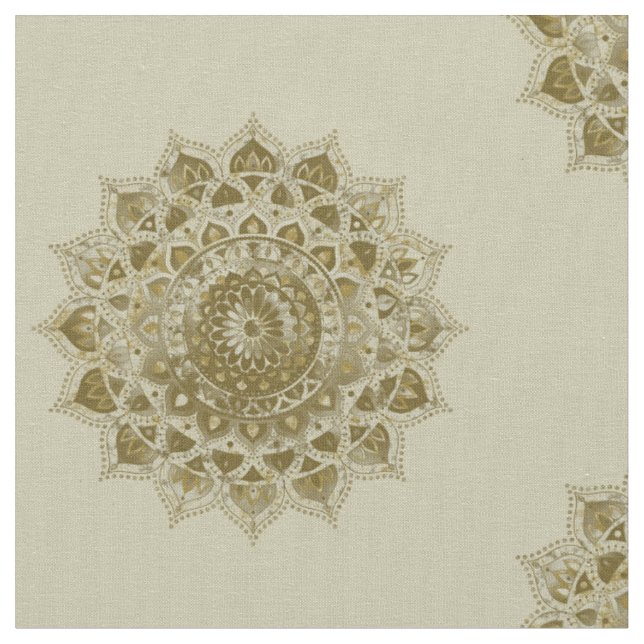 Tecido Mandalas Coloridas com Estilo Índia 4 (Detalhe)