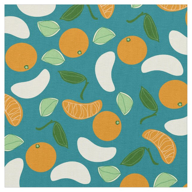 Tecido Mandarin Citrus (Detalhe)