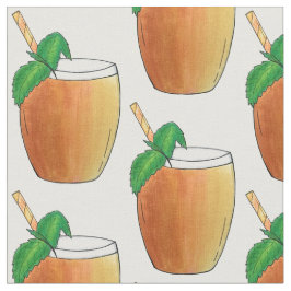 Tecido Mango Lassi Lassis Comida Indiana Yogurt Drink