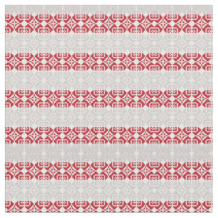 Tecido Manhã da Letónia - Padrão geométrico II do SUN