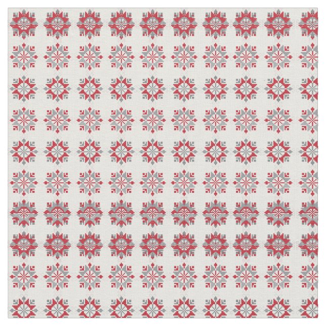 Tecido Manhã da Letónia - SN - padrão geométrico VII (Detalhe)