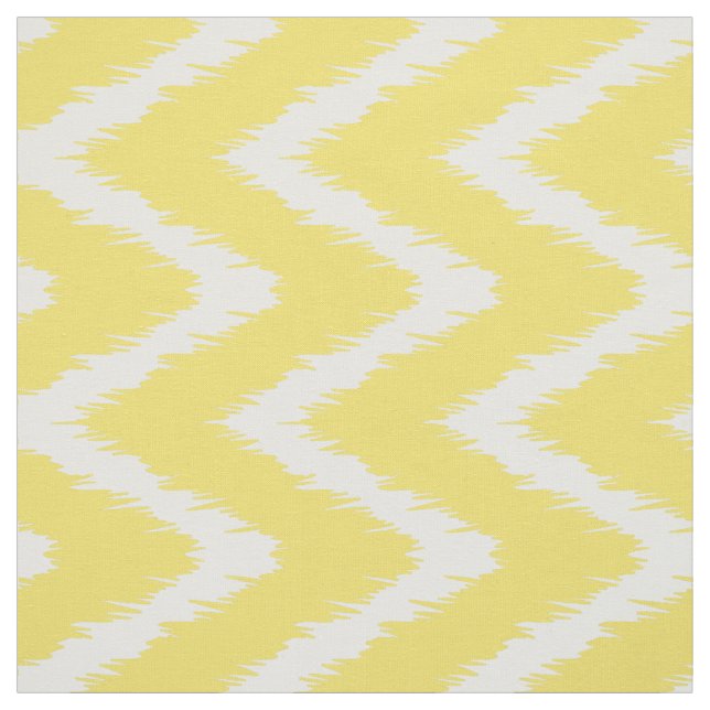 Tecido Manteiga Amarelo Algodão do Sul Chevrons (Modelo)