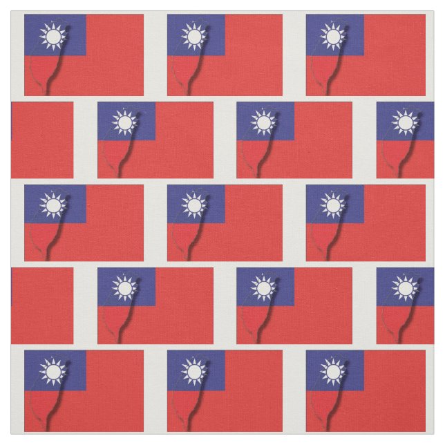 Tecido Mapa do ROC do Sinalizador de TAIWAN (Modelo)