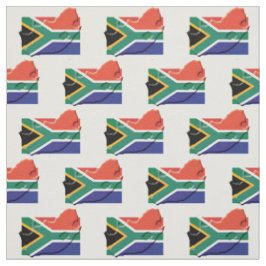 Tecido Mapa Patriótico da ÁFRICA DO SUL