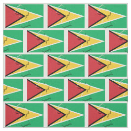 Tecido Mapa Patriótico da GUYANA FLAG