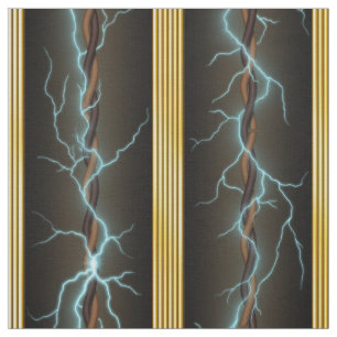 Tecido Máquina de Choque Elétrico Idade de Bronze Listras