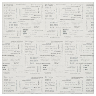 Tecido Máquina de escrever Texting