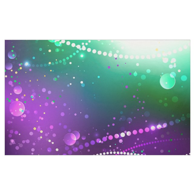 Tecido Mardi Gras Festivo Purple Background (Jarda)