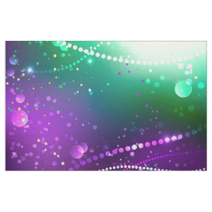 Tecido Mardi Gras Festivo Purple Background