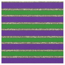 Tecido Mardi Gras Stripes
