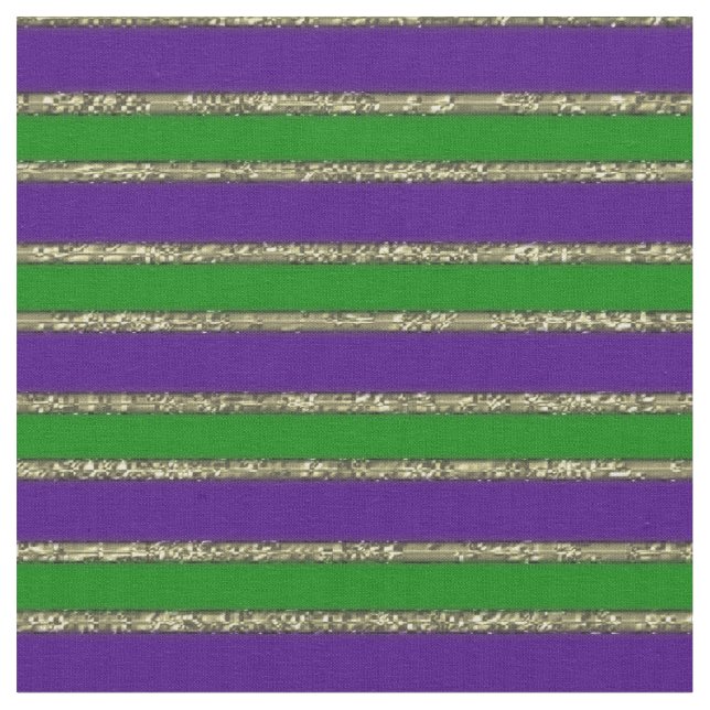 Tecido Mardi Gras Stripes (Detalhe)