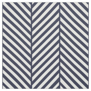 Tecido Marinho Azul Herringbone Grande Escala