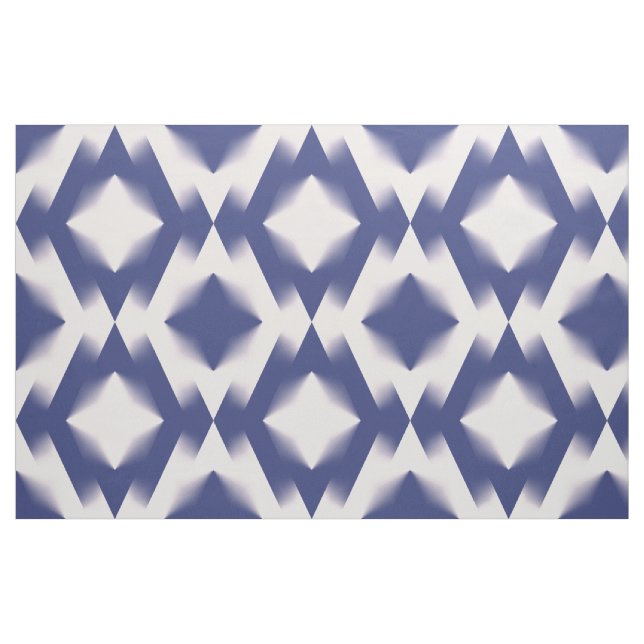 Tecido Marinho - Barra de blocos de cor azul e rosa (Fat Quarter)