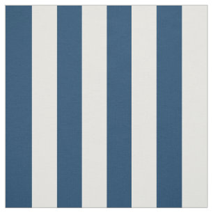 Tecido Marinho Blue Stripes, White Stripes, Padrão Stripe