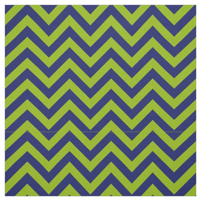 Tecido Marinho Verde Apple Blue LG Chevron Padrão 12I (Modelo)