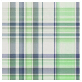 Tecido Marinho Verde Mint Wt Preppy Madras Estilo Xadrez 