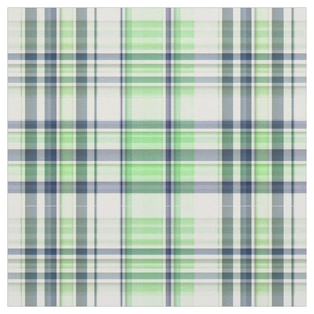 Tecido Marinho Verde Mint Wt Preppy Madras Estilo Xadrez  (Modelo)