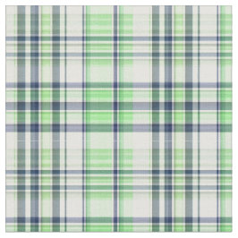Tecido Marinho Verde Mint Wt Preppy Madras Estilo Xadrez 