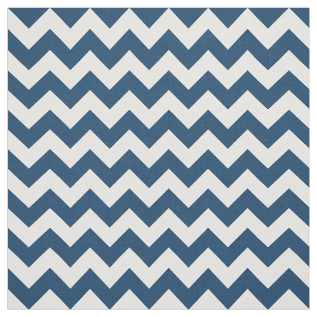 Tecido Marinho Zigzag, Marinho Chevron, Padrão Geométrico (Modelo)