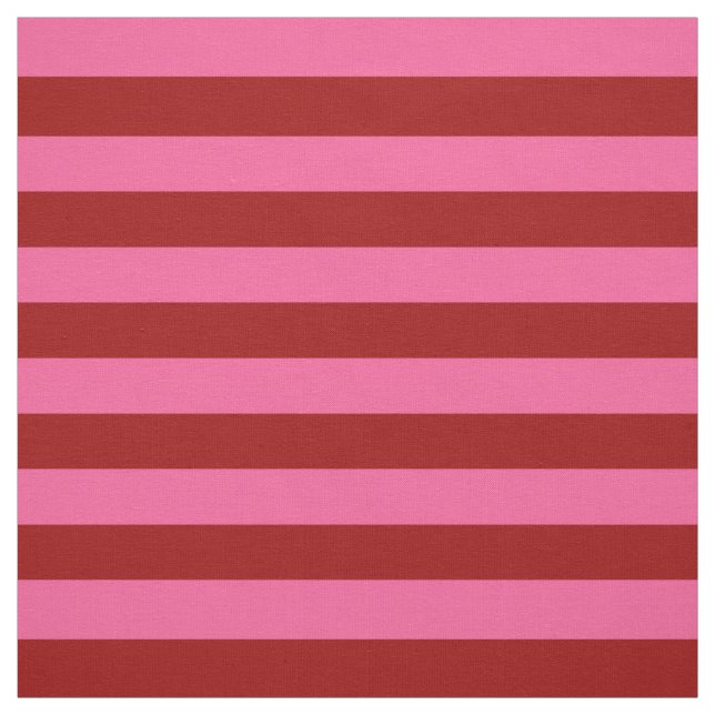 Tecido Maroon Red Pink Stripes Design (Modelo)