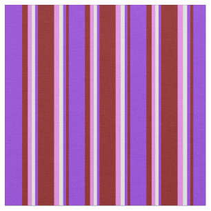 Tecido Maroon, Roxo, Ciano Claro e Linhas Violetas