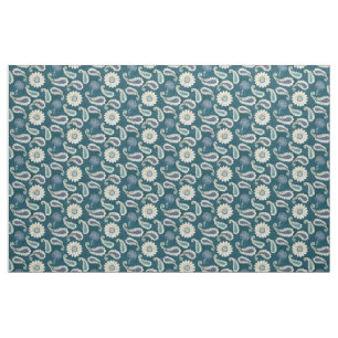 Tecido Marroquino pequeno Paisley BOHO moderno floral do