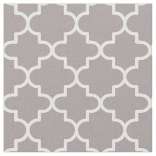 Tecido Marroquino Quatrefoil modelado