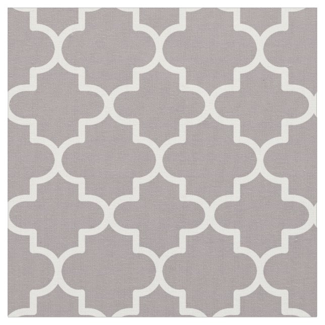 Tecido Marroquino Quatrefoil modelado (Detalhe)