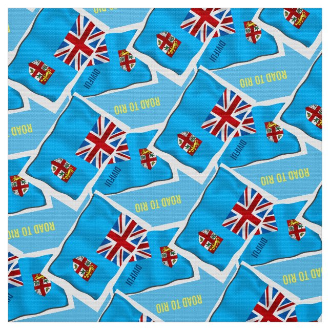 TECIDO MATERIAL DA BANDEIRA DE FIJI (Modelo)