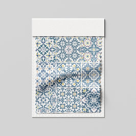 Tecido Mediterranean Tiles, Moroccan, Majolica, Azulejo