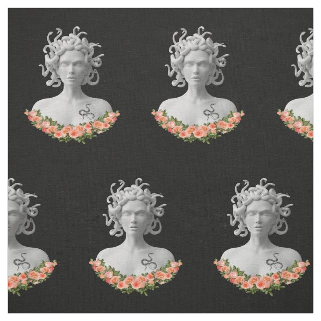 Tecido Medusa Gorgon Mitologia Grega (Modelo)