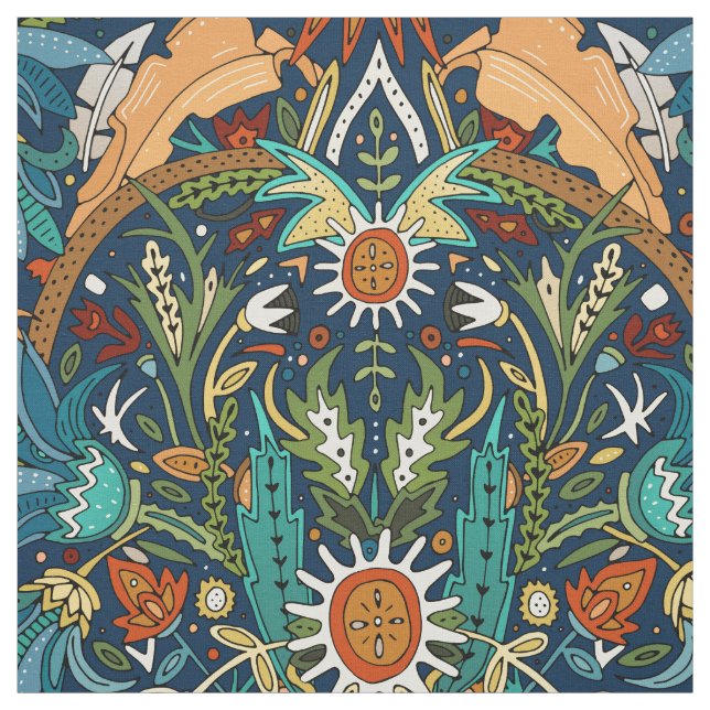 Tecido Meia-noite vitoriana (Modelo)