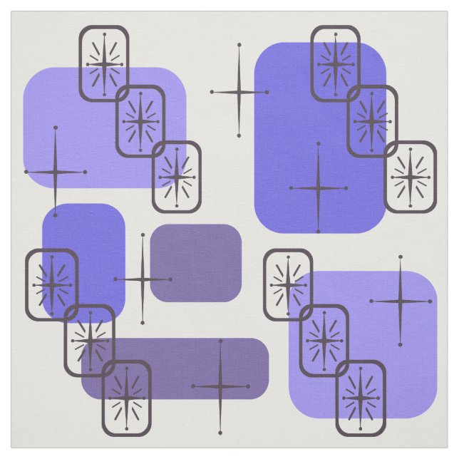 Tecido Meio século Modern Indigo (Modelo)